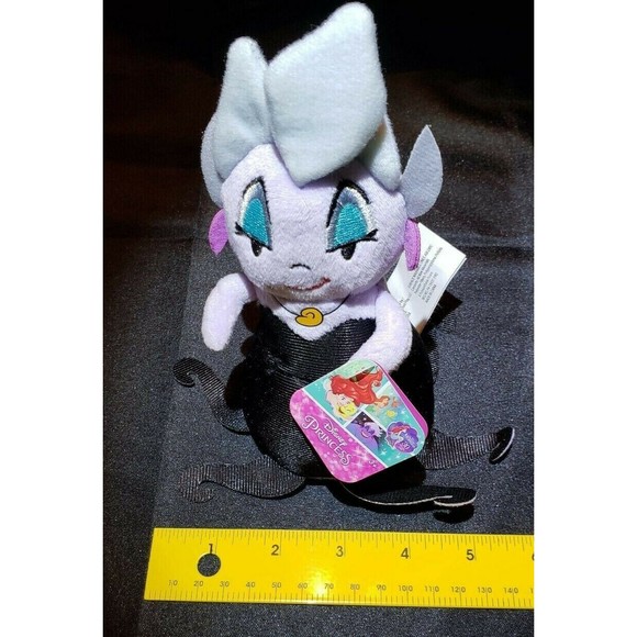 URSULA Plush Stuffed Animal The Little Mermaid Soft Doll Disney Toy Villian 6 in - Picture 4 of 10